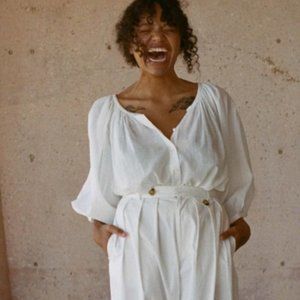 Doen Grover pants in Salt